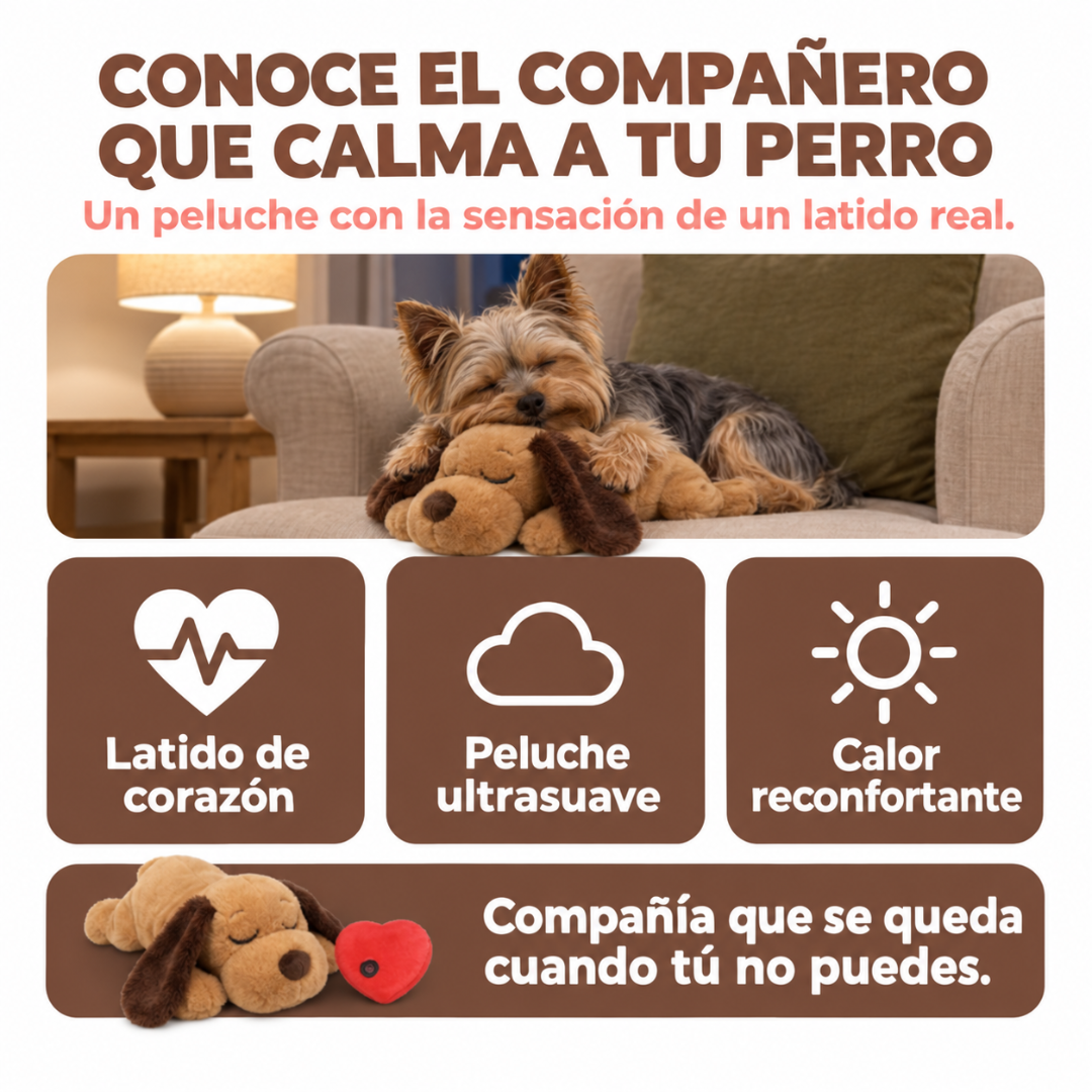 Peluche con Latido Real para Perros