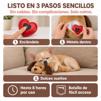 Peluche con Latido Real para Perros
